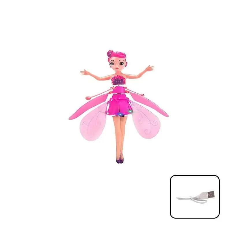 Flying Fairy Princess Doll Infrared Auto Induction Control Kids Toys Girls Gifts