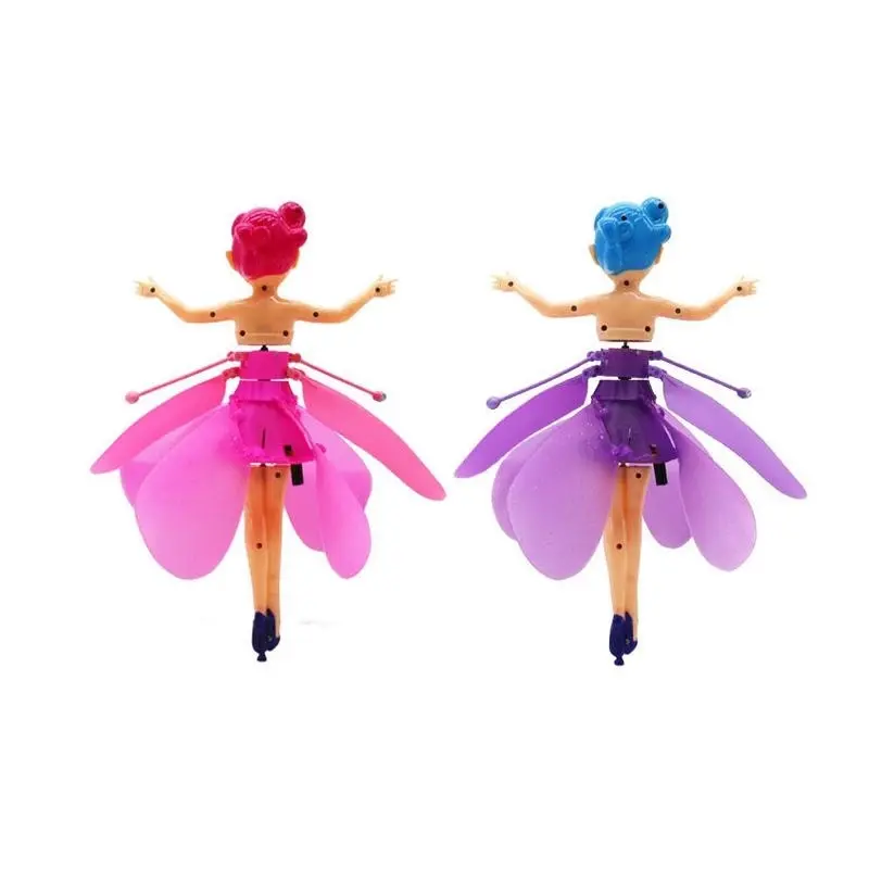 Flying Fairy Princess Doll Infrared Auto Induction Control Kids Toys Girls Gifts