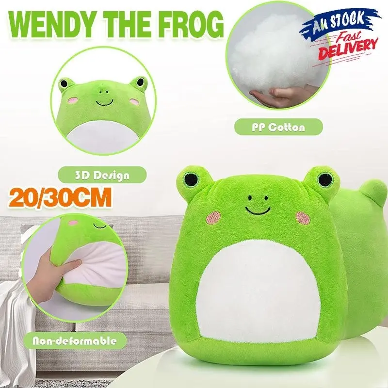 The Frog 20-30cm Squish Mallow Plush Toy Stuffed Animal Birthday Kid Gift