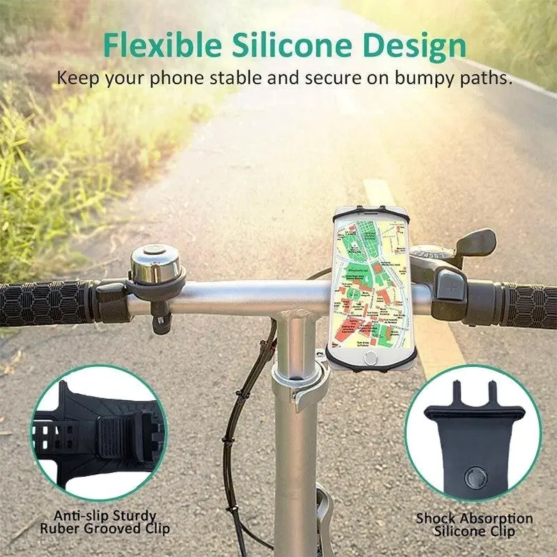 Bike Mount Holder Universal Bicycle Handlebar Pram Cradle For Iphone Galaxy Au