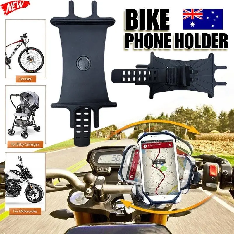 Bike Mount Holder Universal Bicycle Handlebar Pram Cradle For Iphone Galaxy Au