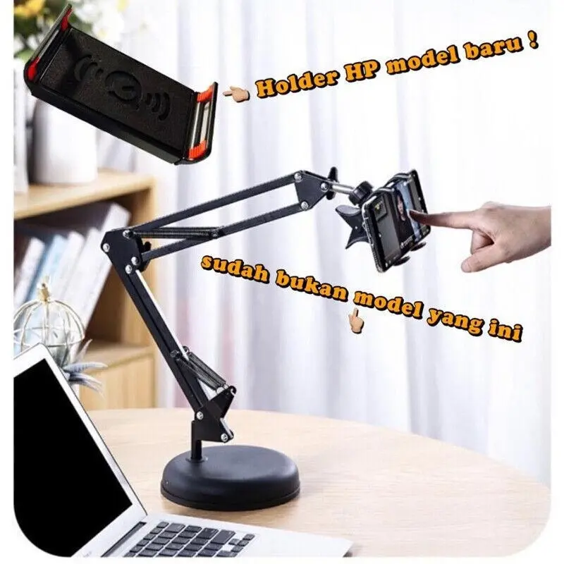 360° Rotating Phone Desk Stand Holder Tabletop Lazy For  Iphone Samsung Au