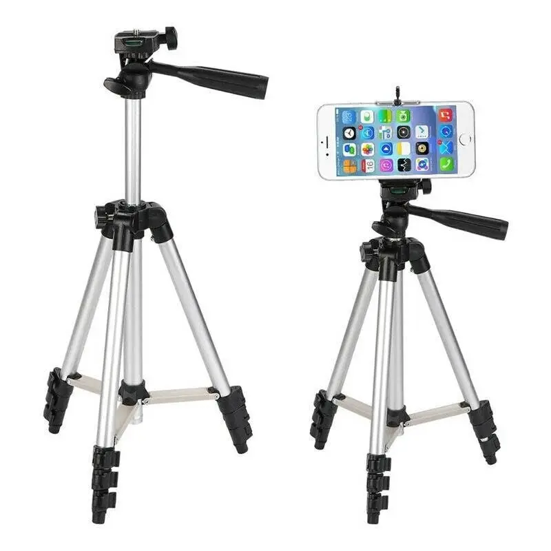 Professional Camera Tripod Stand Mount Phone Holder For Iphone Dslr Travel Au