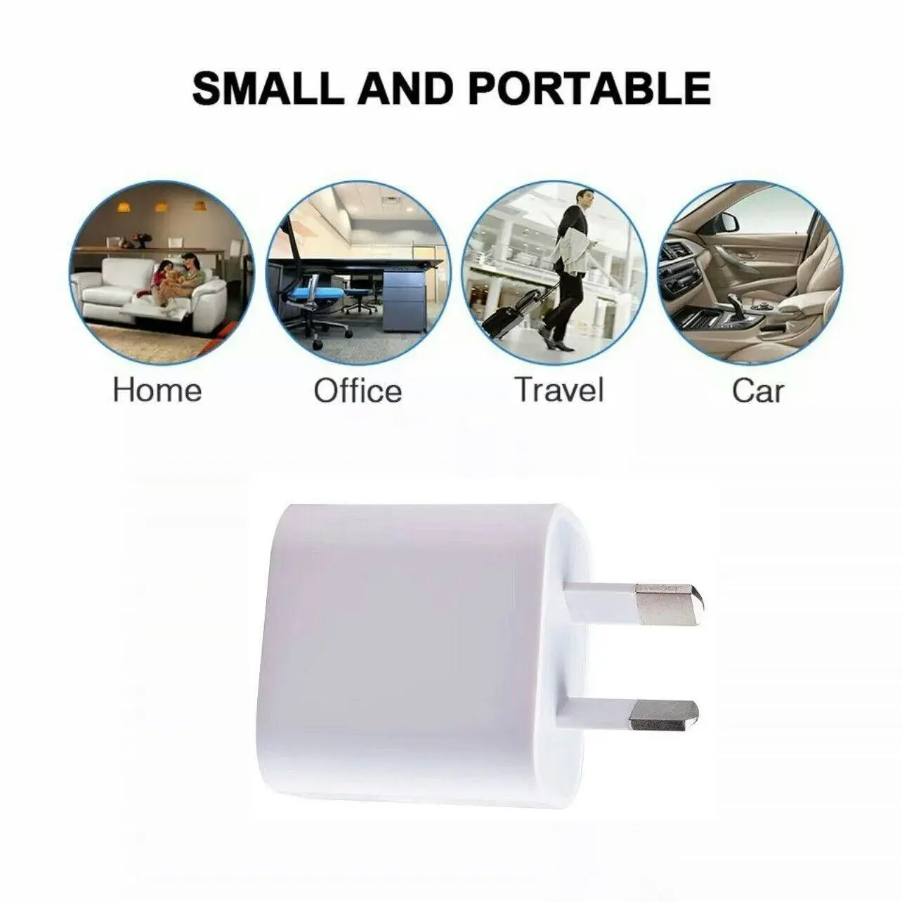 5V2A Dual Usb Wall Charger Au Plug Power Adapter Cable For Iphone 678 X 11 Ipad