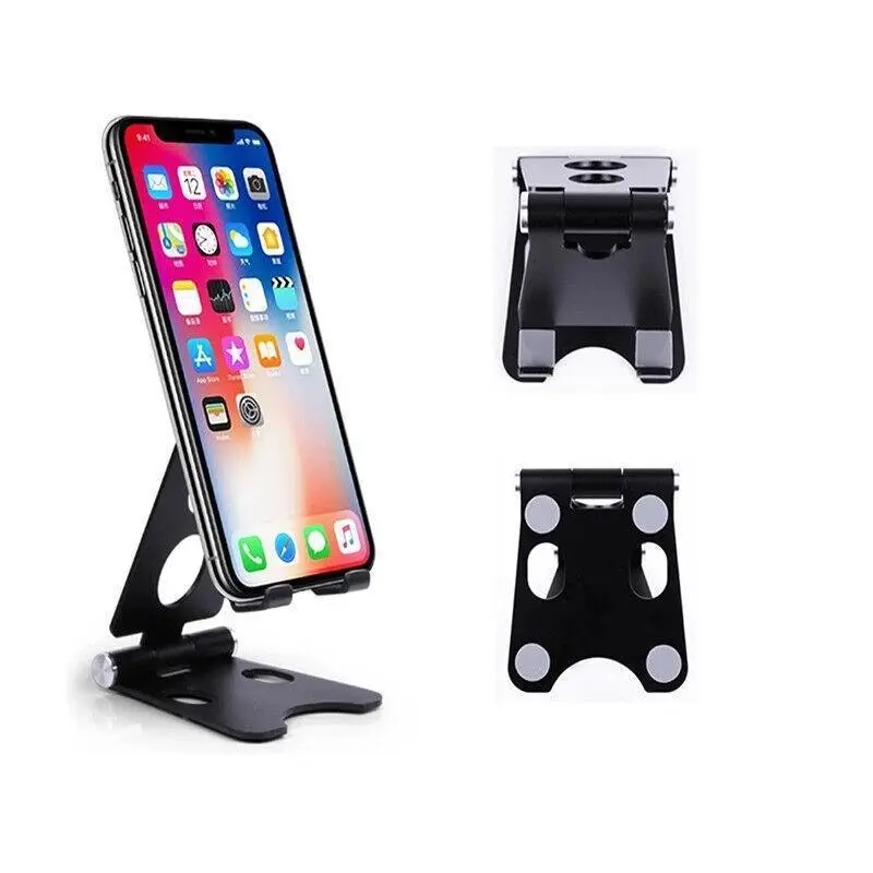 Aluminum Phone Stand Holder Home Office Desk Desktop For Iphone Cellphone Au