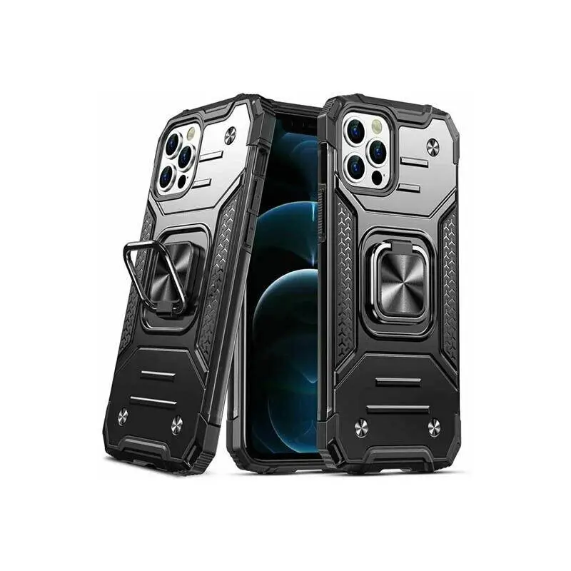 Shockproof Ring Case For iPhone 14 Pro  Blue/Black/Red