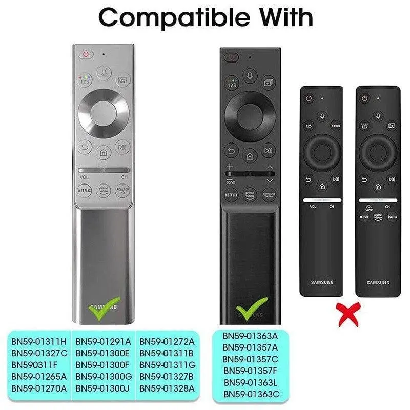 Remote Control Cases For Samsung Bn59 Series Smart Tv Remote Silicone Cover New