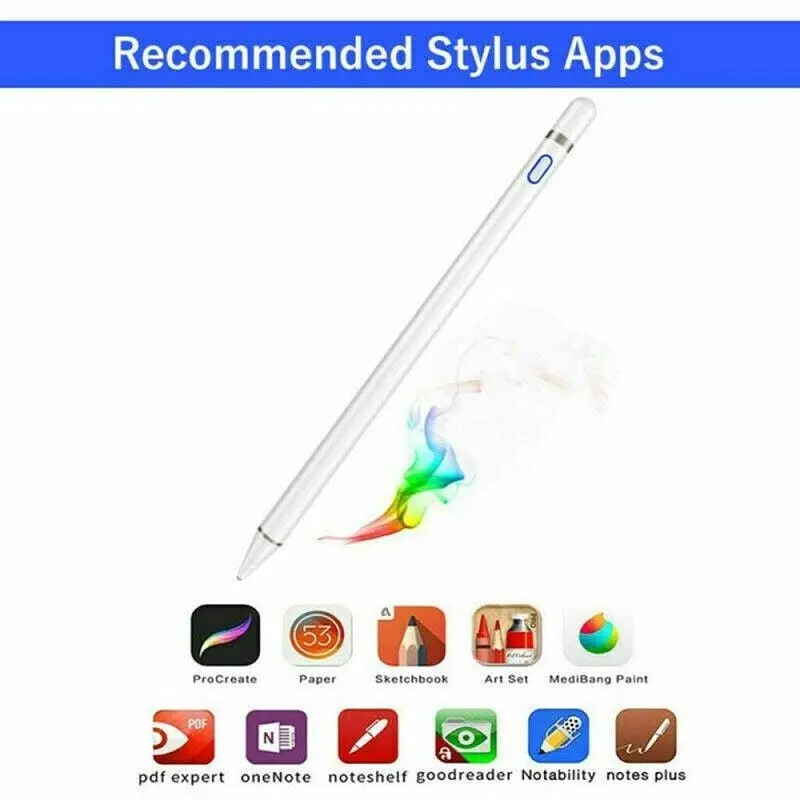 Pencil Pen For Apple Ipad 6Th/7Th/8Th/Mini 5Th/Pro 11&12.9/Air 3Rd Gen Stylus Au