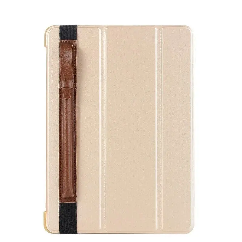 Pencil Holder Case Protective Sleeve Pouch Tablet For Apple Ipad Pen Black Brown