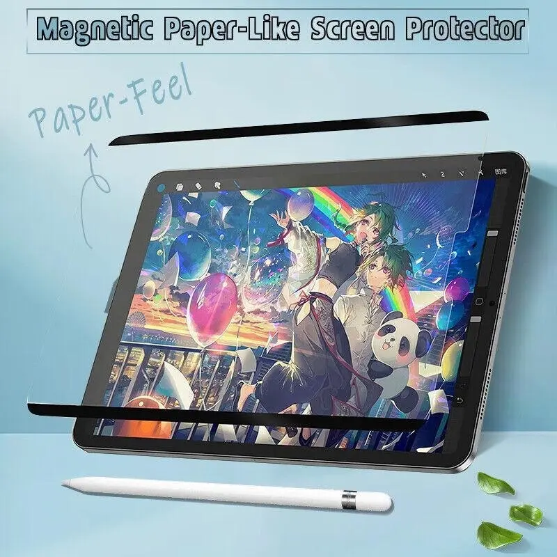 Magnetic Paper Film Like Screen Protector For Ipad Pro11 Mini Air 4 9.7 10.2 Au