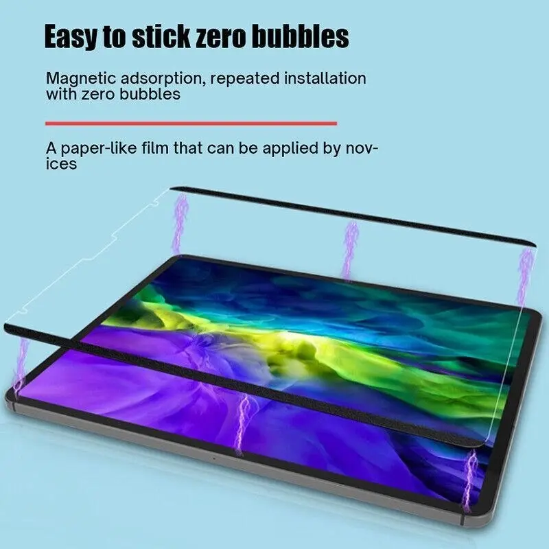 Magnetic Paper Film Like Screen Protector For Ipad Pro11 Mini Air 4 9.7 10.2 Au