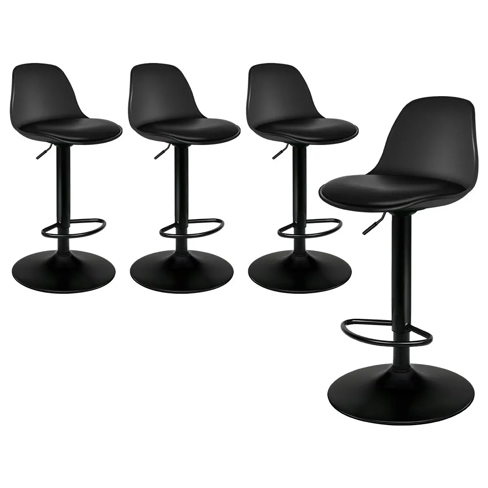 Alfordson Bar Stools Black X4