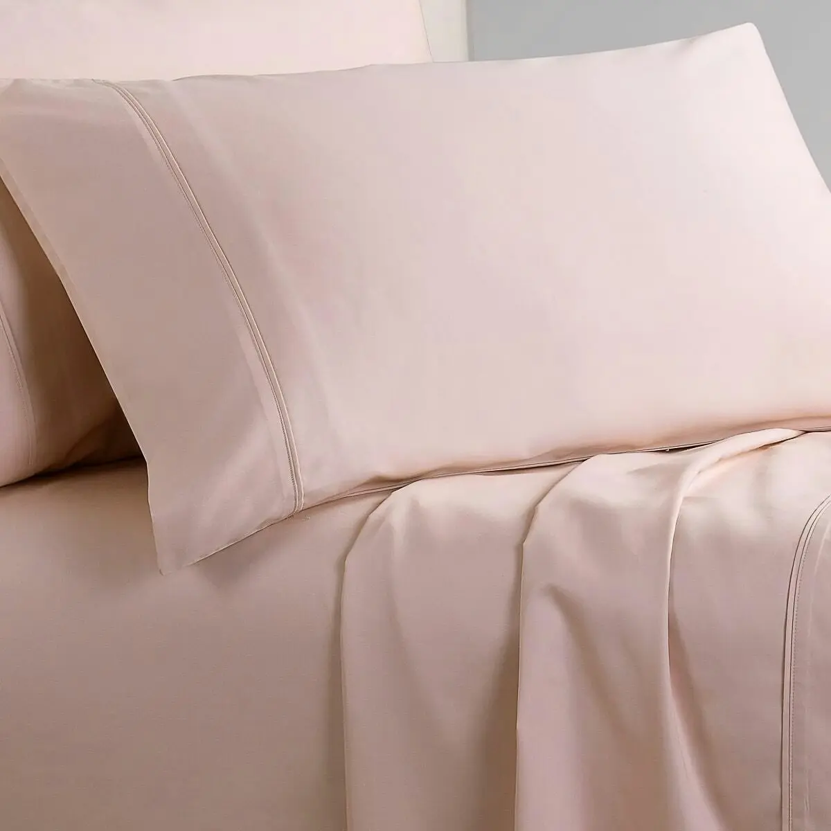 1000TC Cotton Rich Sheet Set Pink King