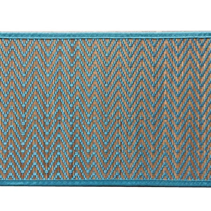 Chevron Bamboo Teal