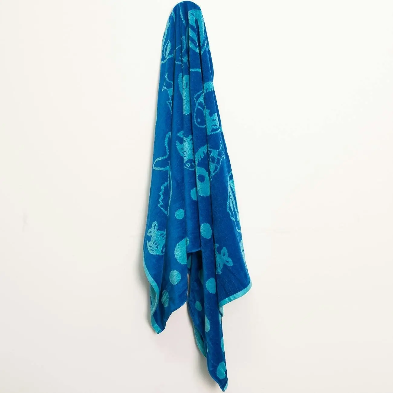 Beach Towel Bubble Fish Extra Large