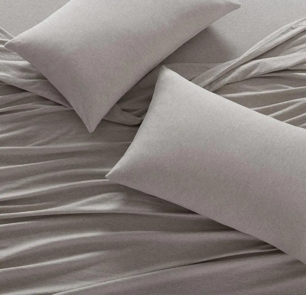 Jersey Pillowcase Standard Pair Linen