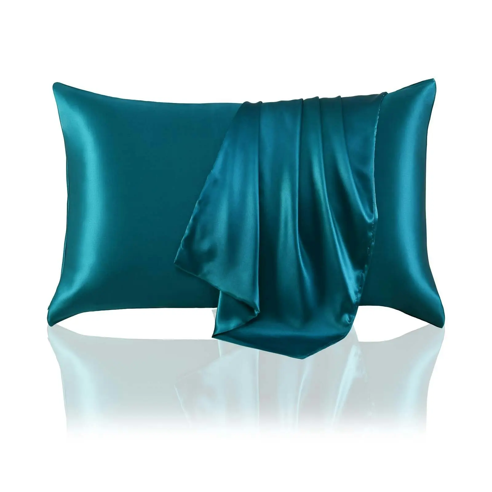 Silk Pillowcase Aqua