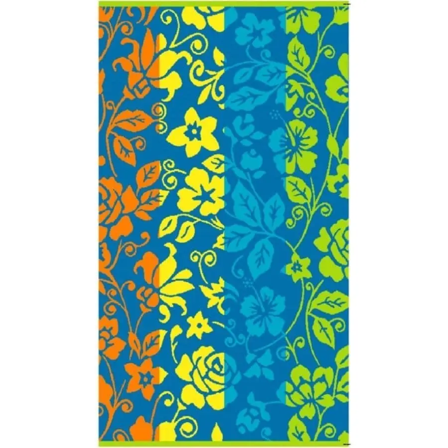 Beach Towel Floral Extra Large