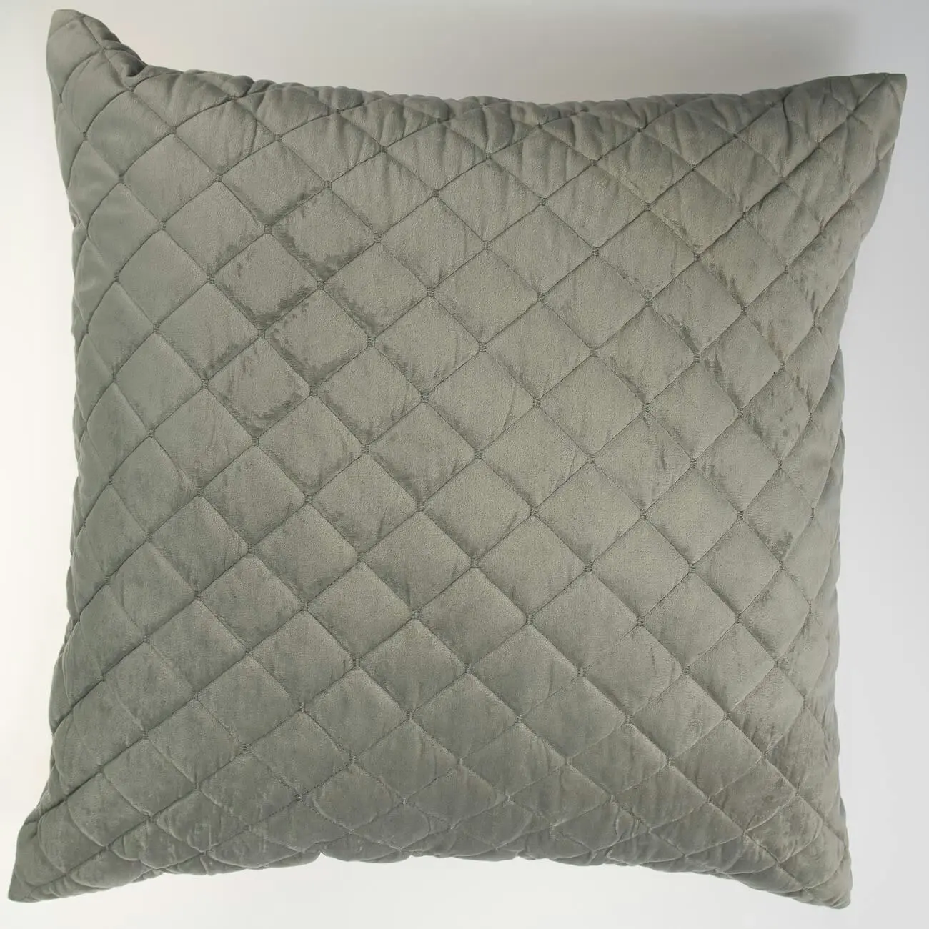 Gregory Quilt European Pillowcase - Silver