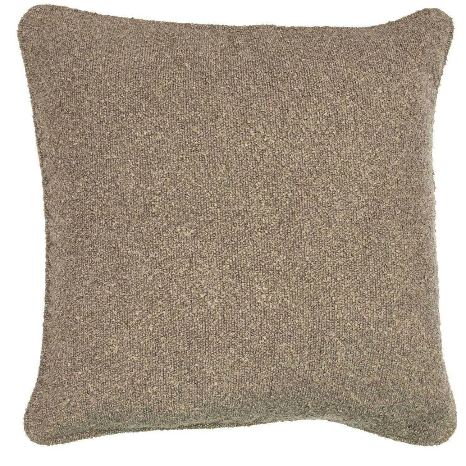 Boucle European Pillowcase - Chocolate