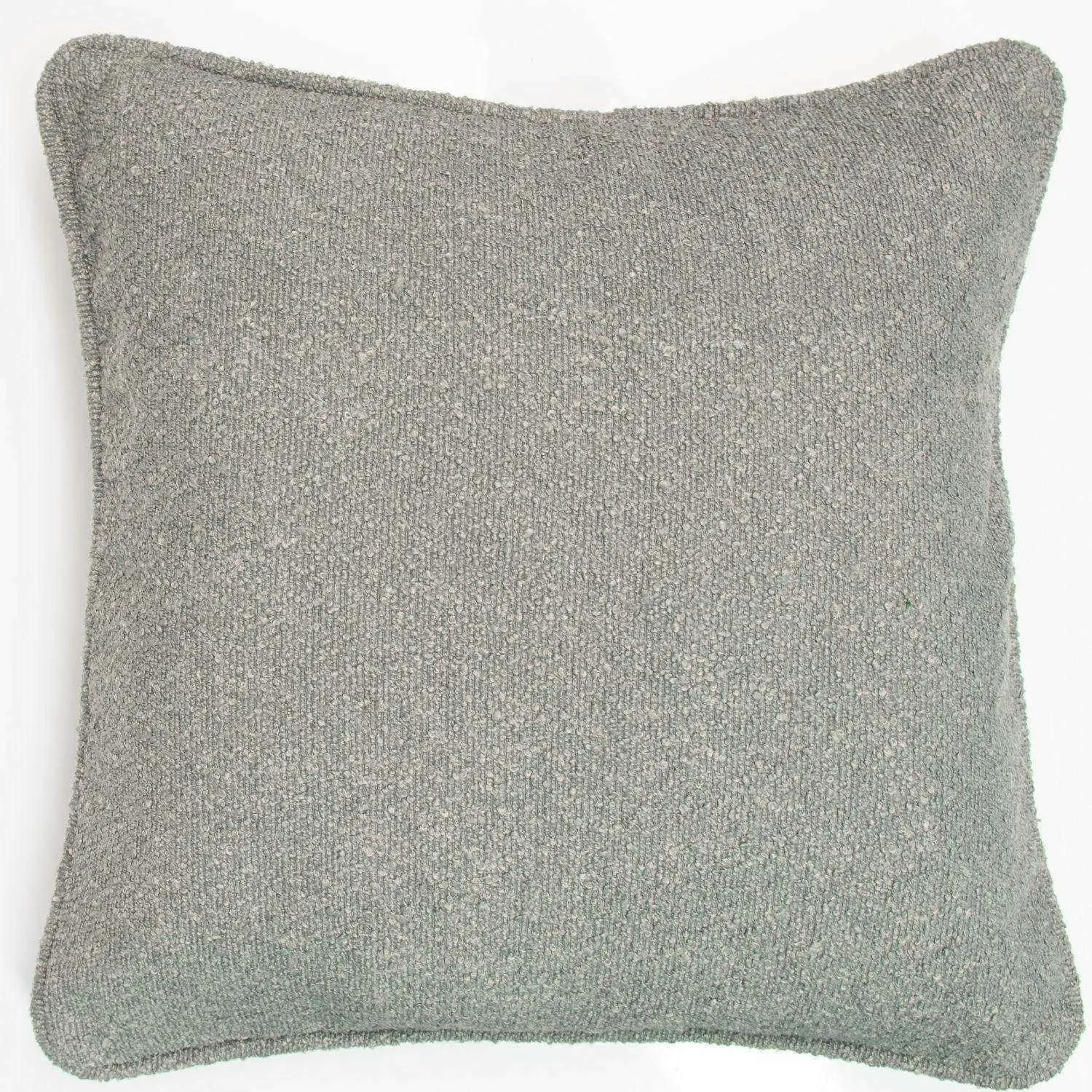 Boucle European Pillowcase - Dark Grey