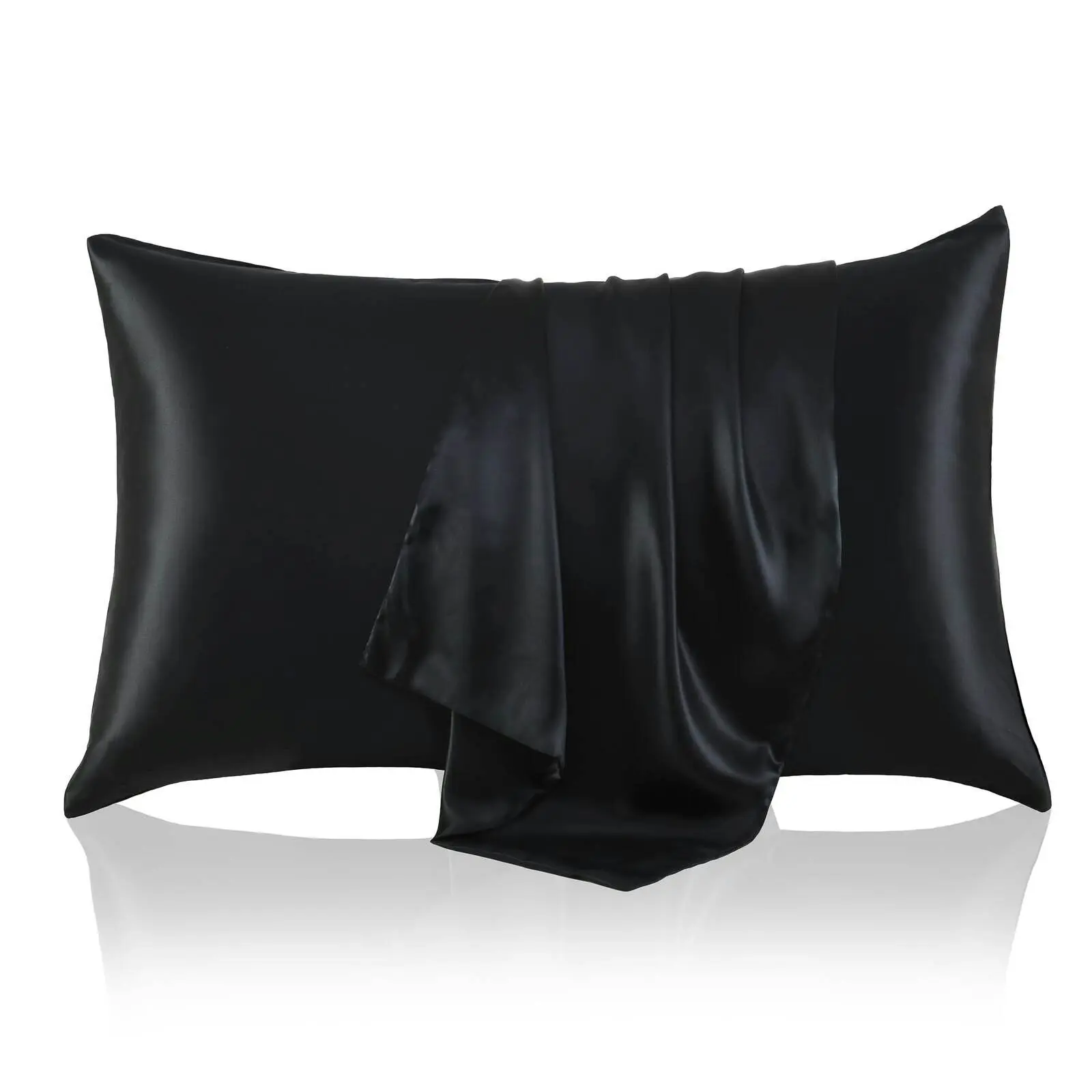 Silk Pillowcase Black