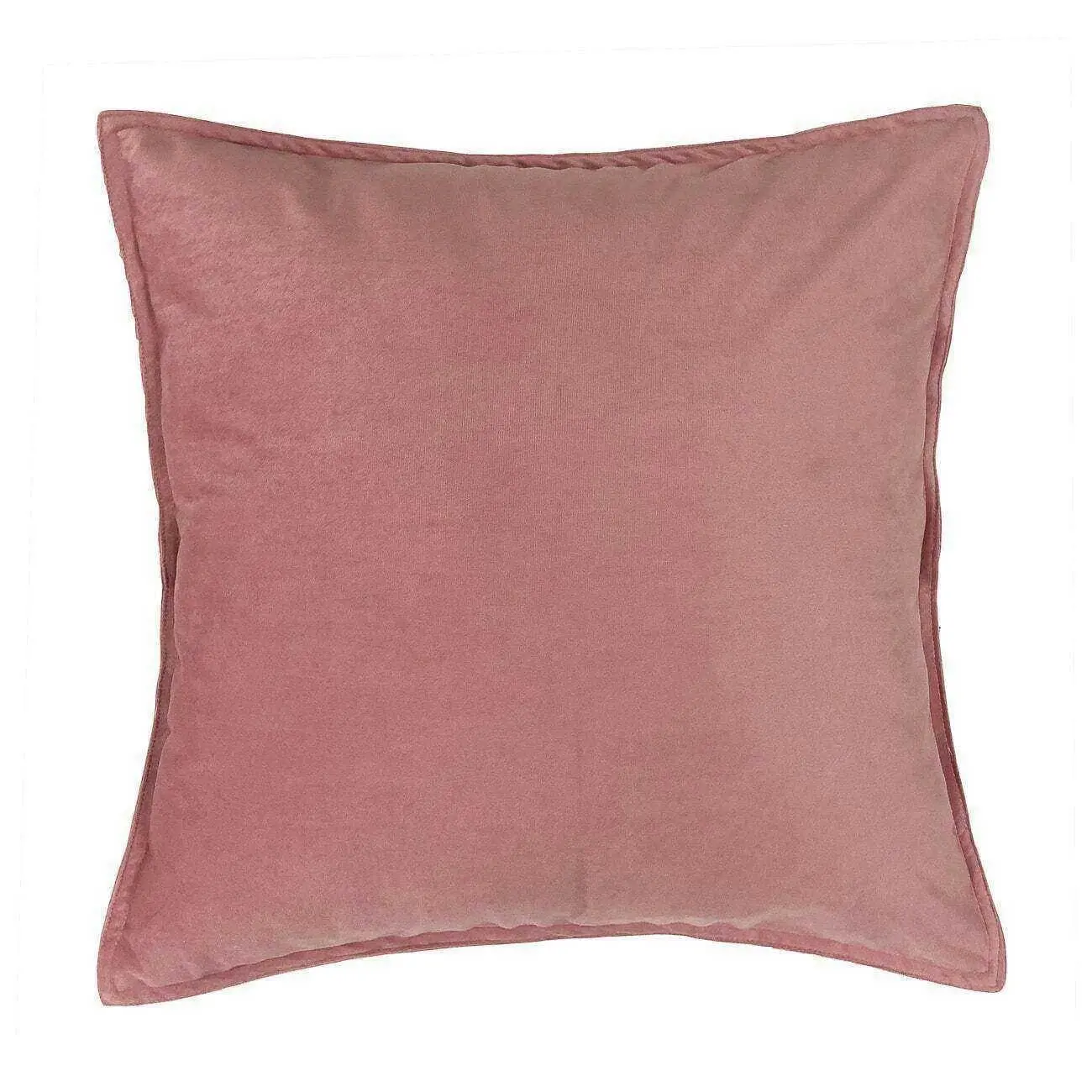 Velvet European Pillowcase Blush