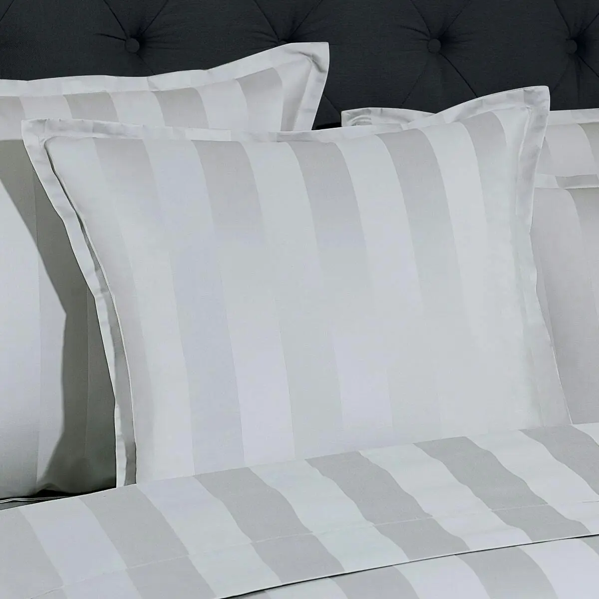 Bespoke 1200TC Silver European Pillowcase