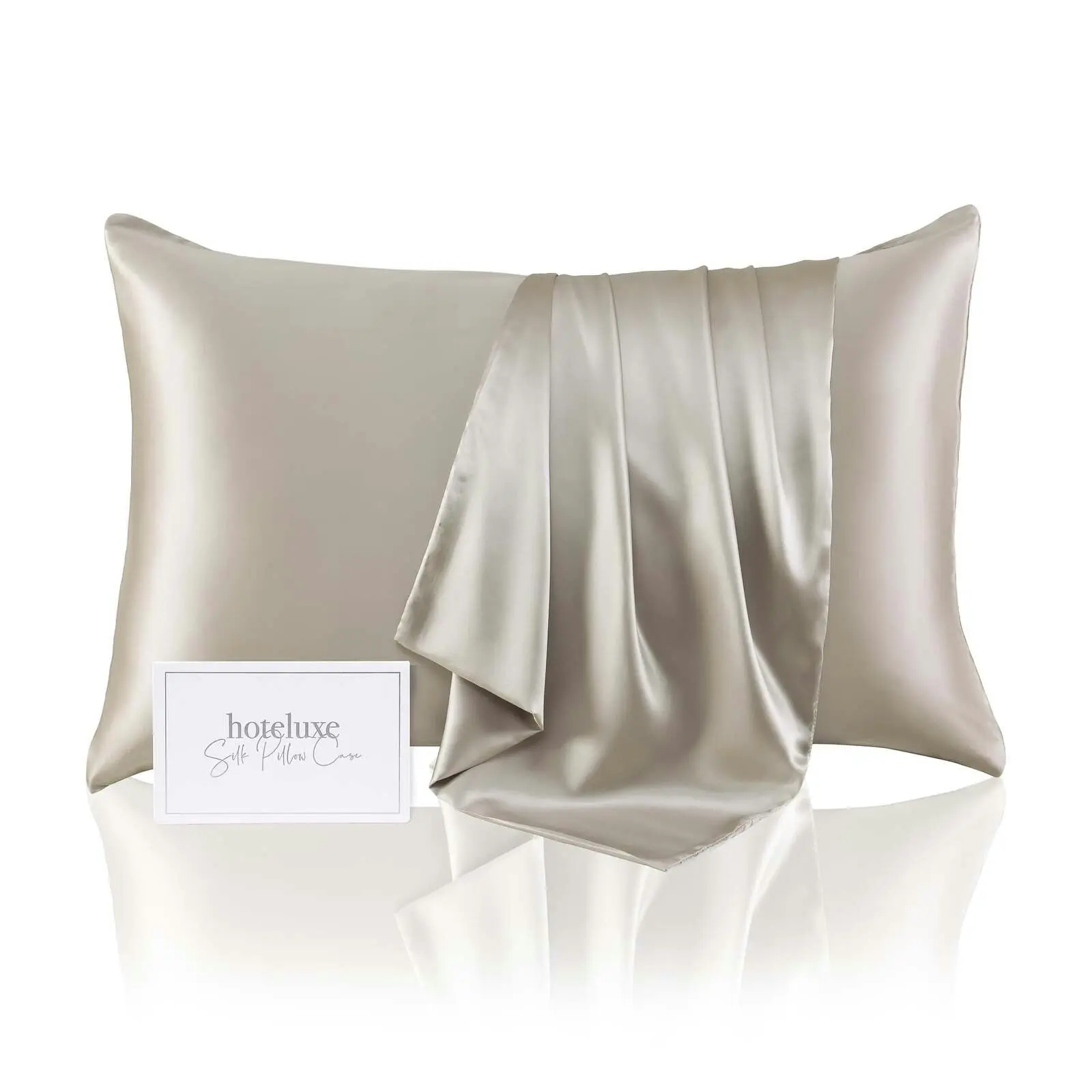 Silk Pillowcase Mocha