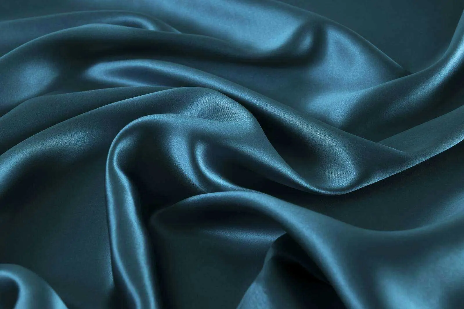 Silk Pillowcase Aqua