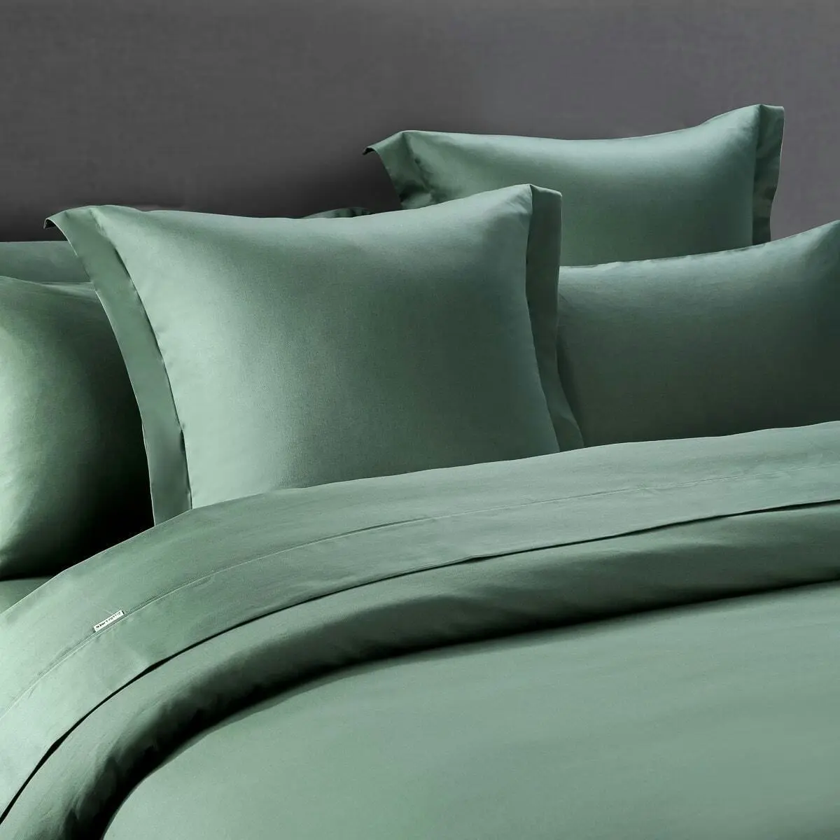 400 Thread Count Forest Green European Pillowcase