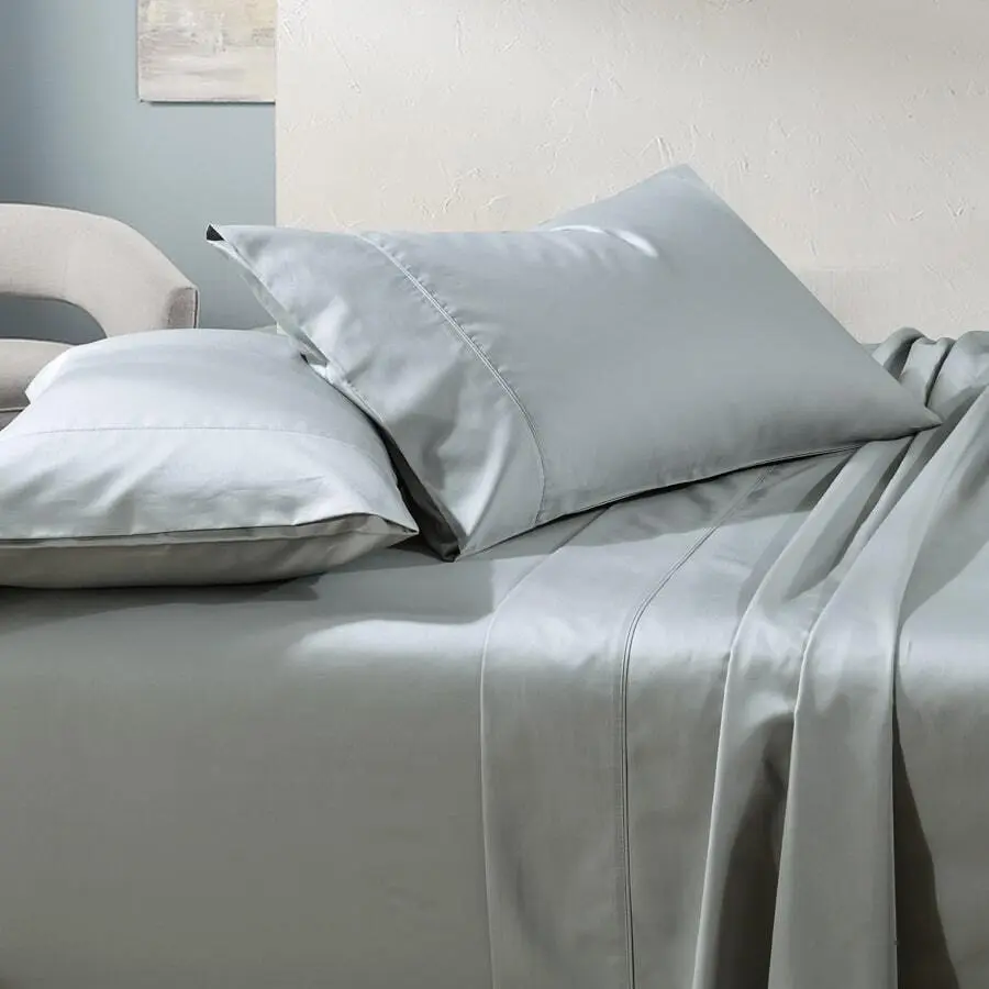 Soho 1000 Thread Count King Size Pillowcase Silver