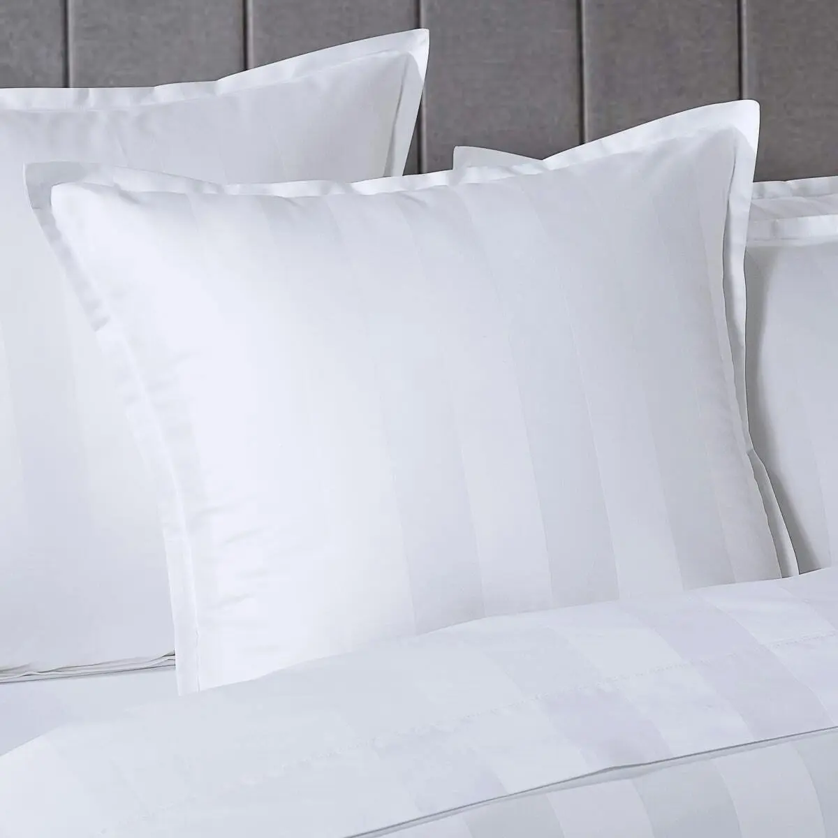 Bespoke 1200TC White European Pillowcase