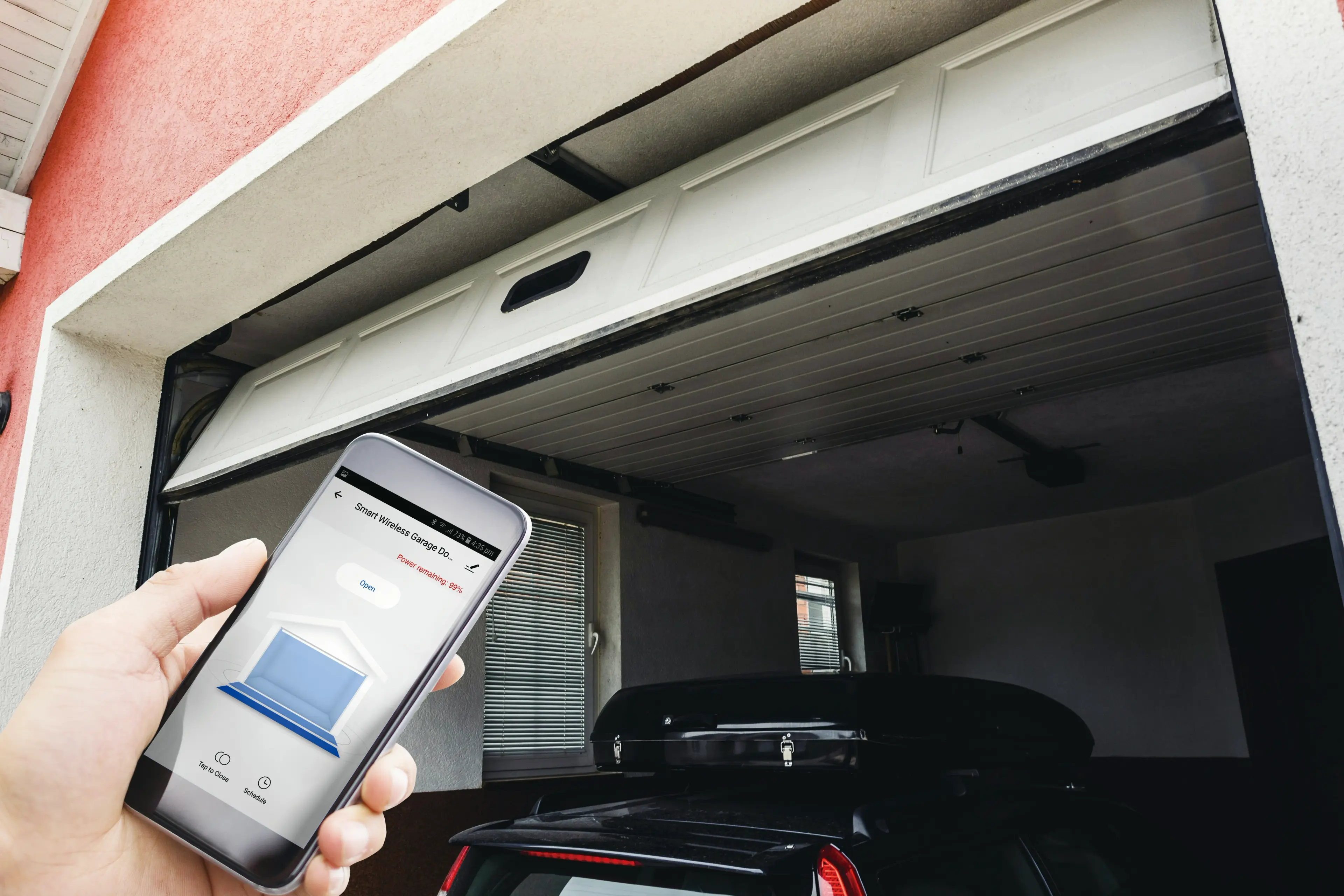 Connect Smart Remote Garage Door Opener - Voice-Activated and App-Controlled