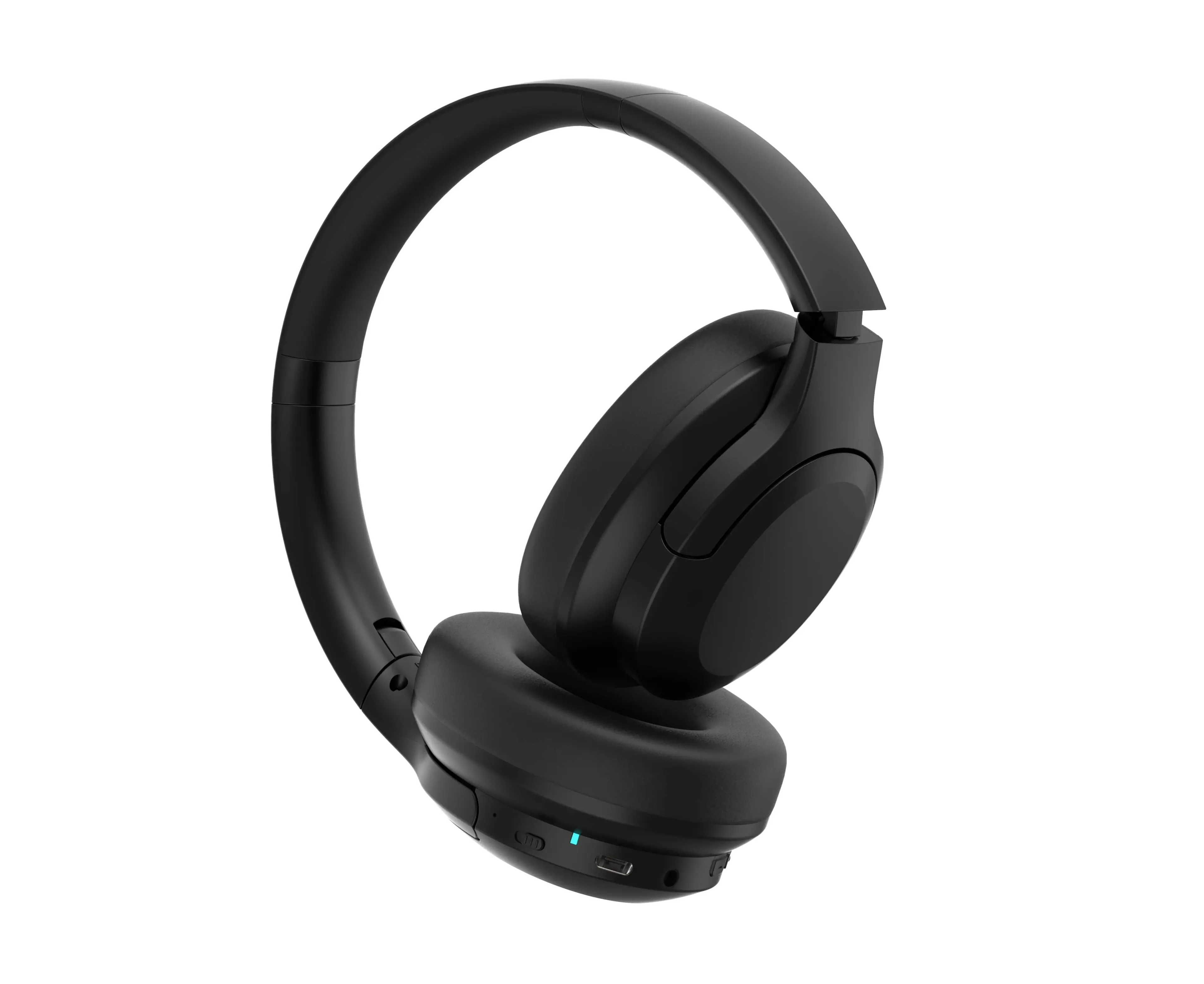 Laser ANC Bluetooth Headphones with 20hr Battery - Black