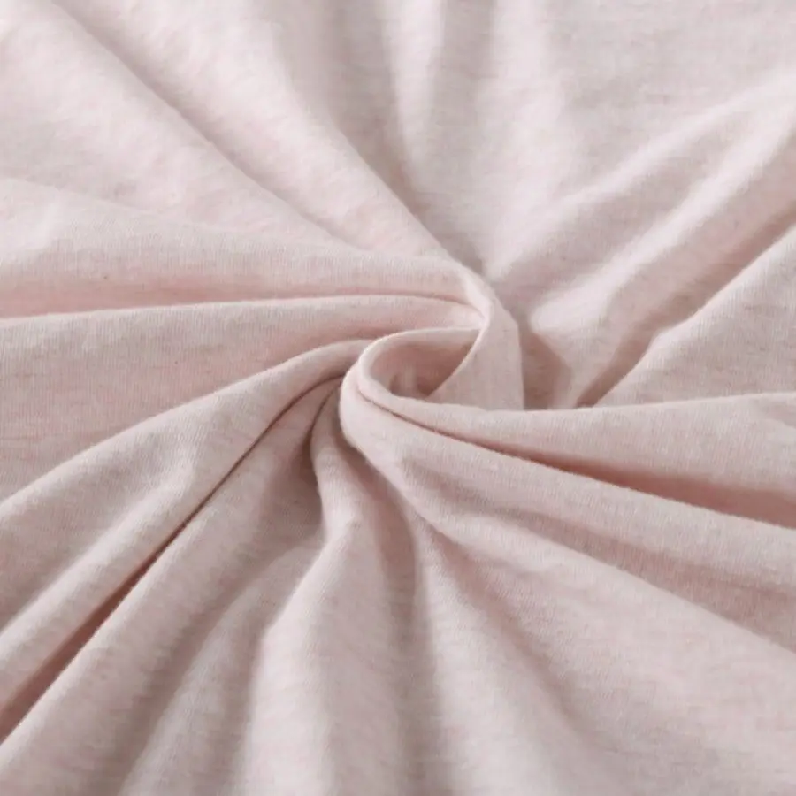 Jersey Fitted Sheet Blush