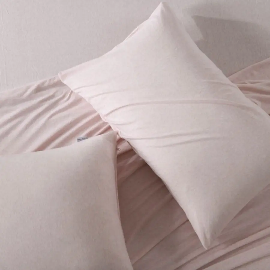 Jersey Fitted Sheet Blush