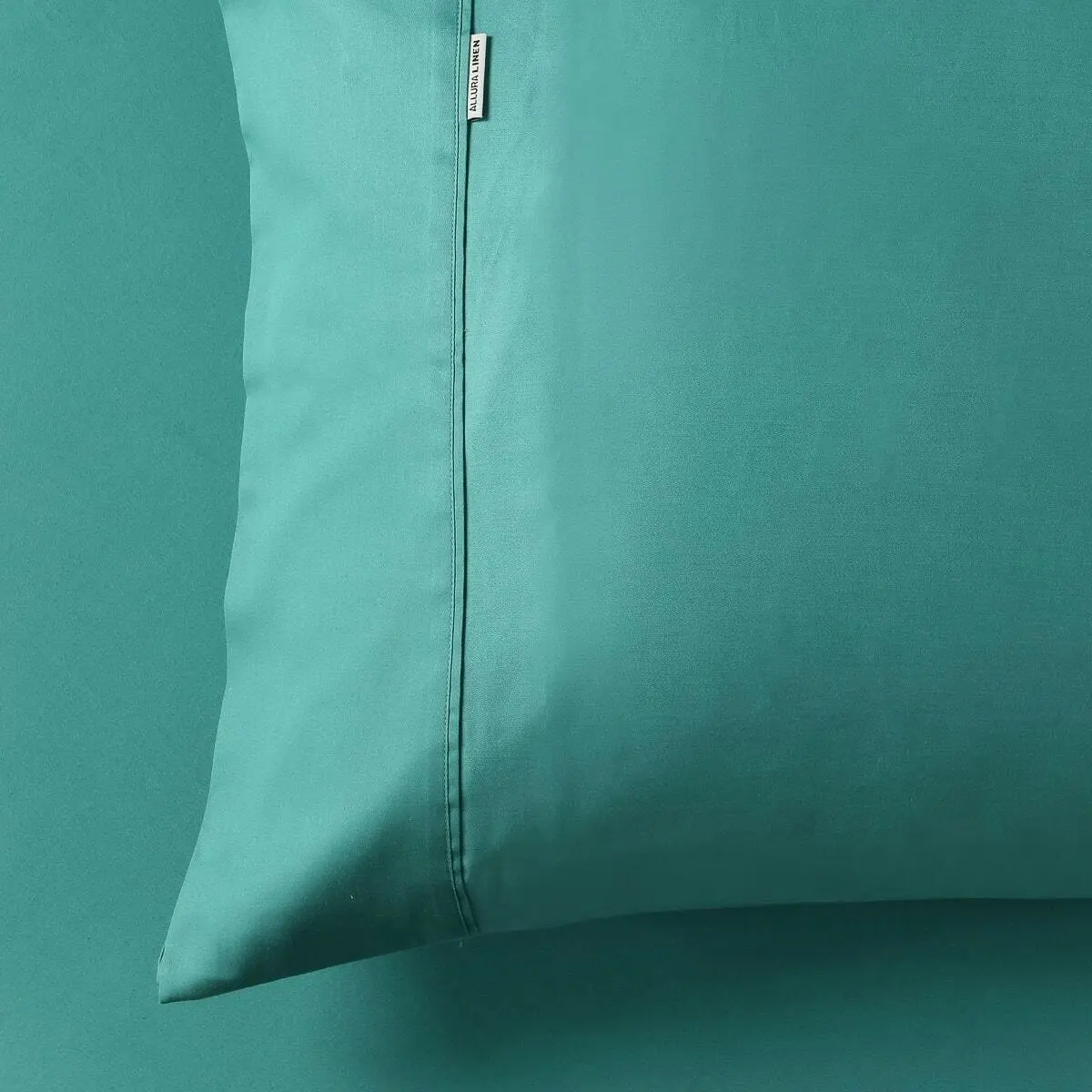 400 Thread Count Fitted Sheet Aqua