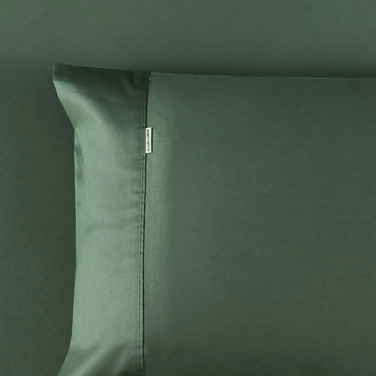 400 Thread Count Fitted Sheet Forest Green