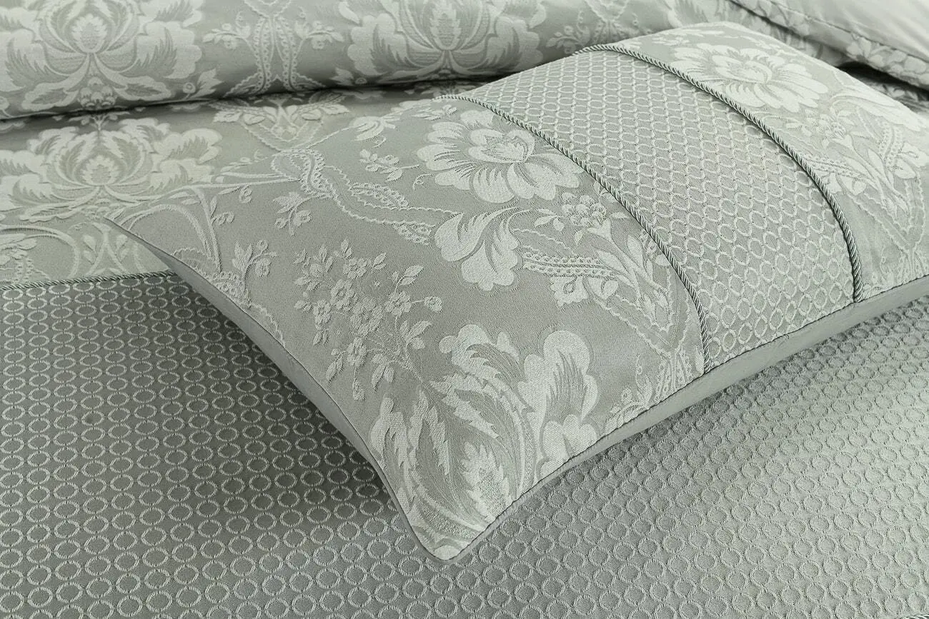 Gianna Grey Quilt Cover Set