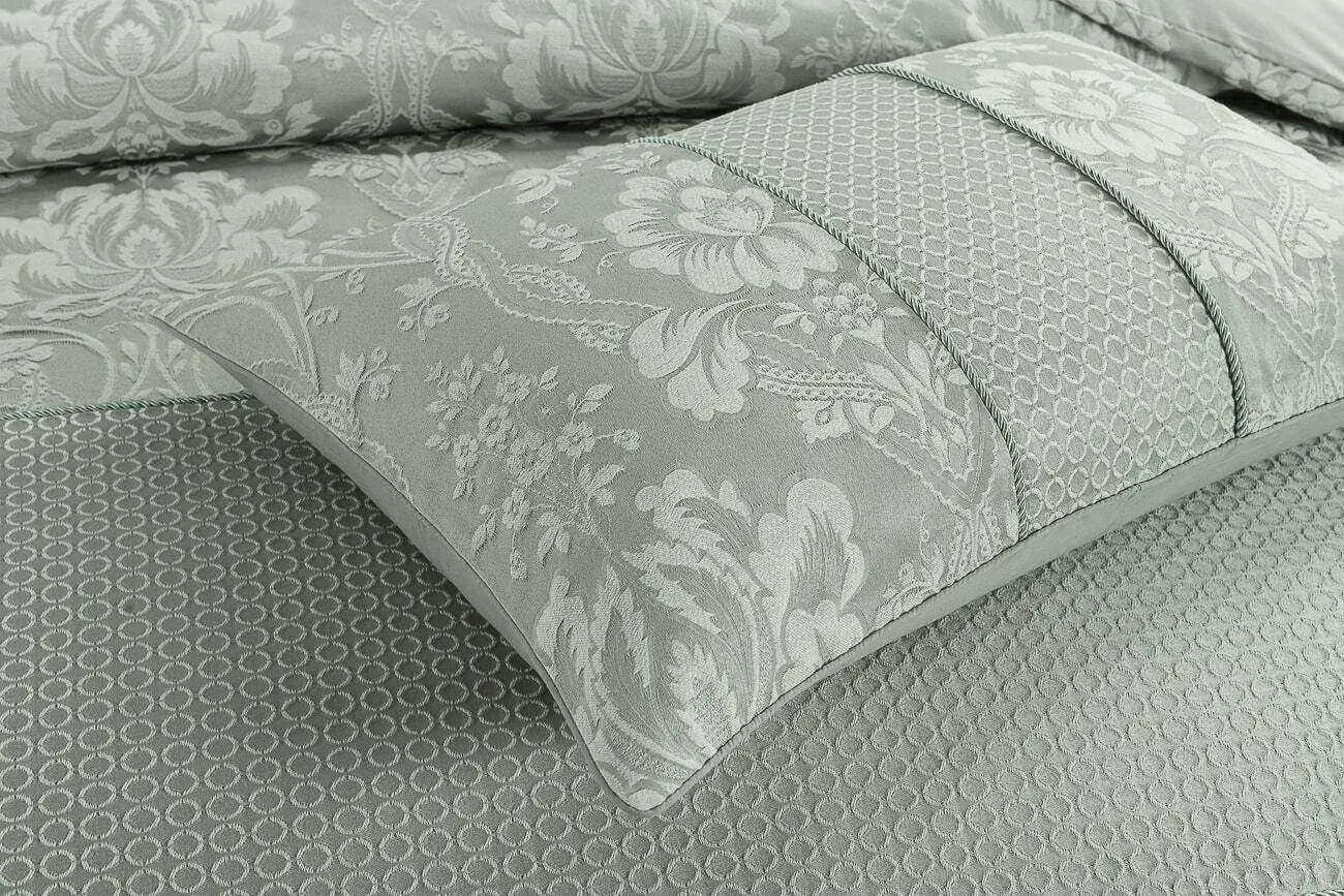 Gianna Grey Quilt Cover Set