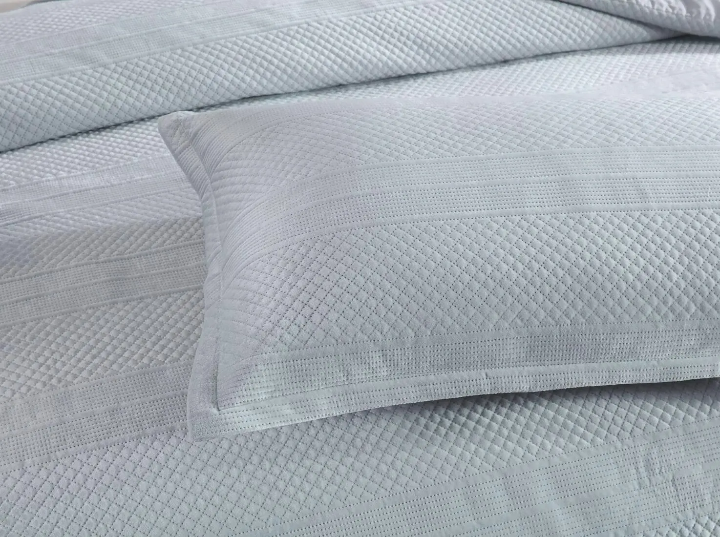 Emma Quilt Cover Grey