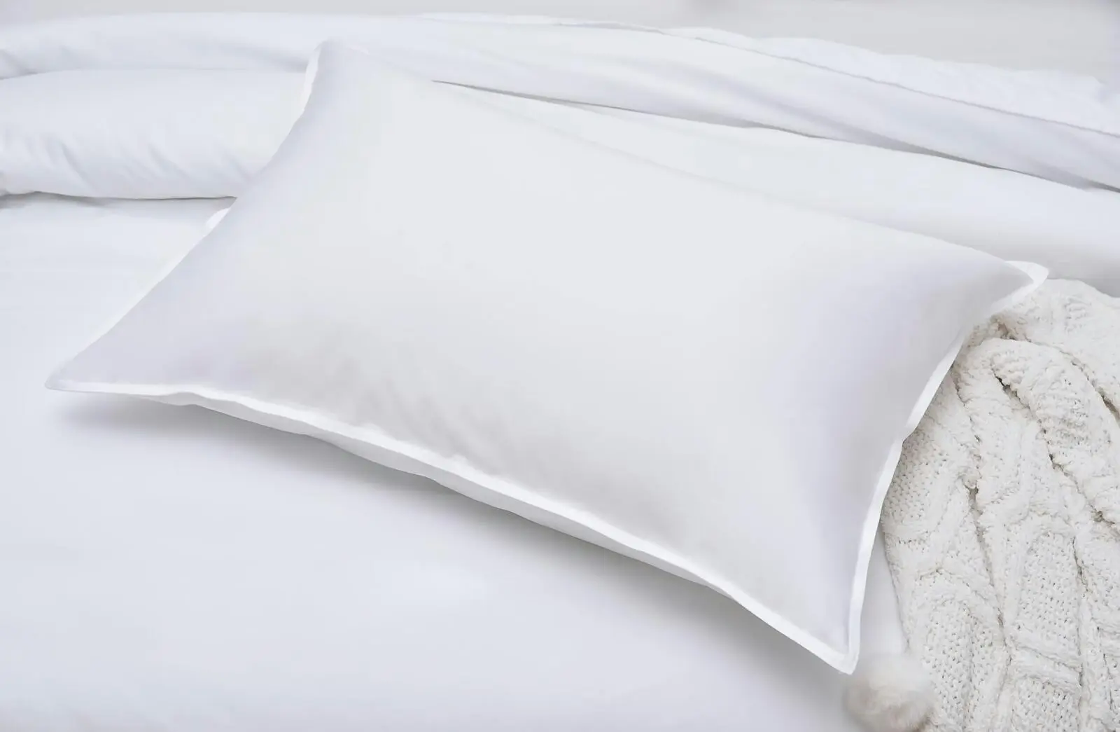 Bamboo White Quilt Cover Set