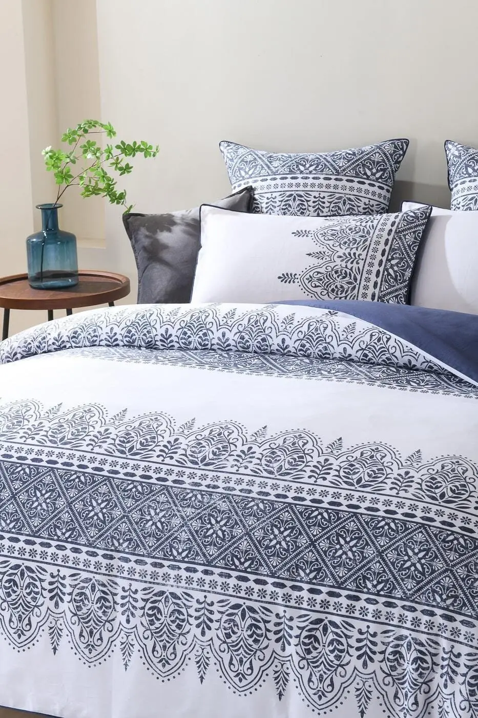 Dakota Blue Quilt Cover Set