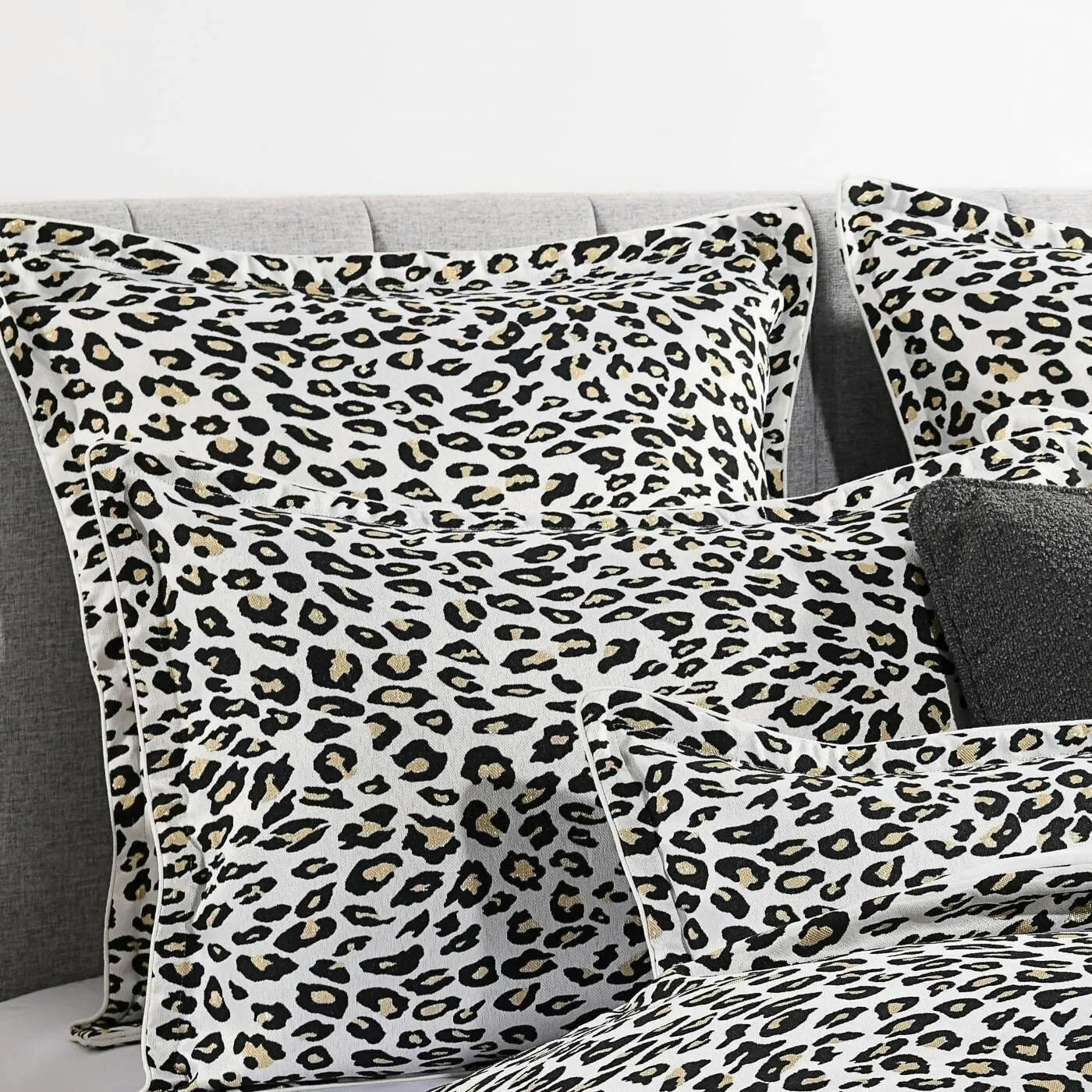 Leopard Gold Quilt Cover Set