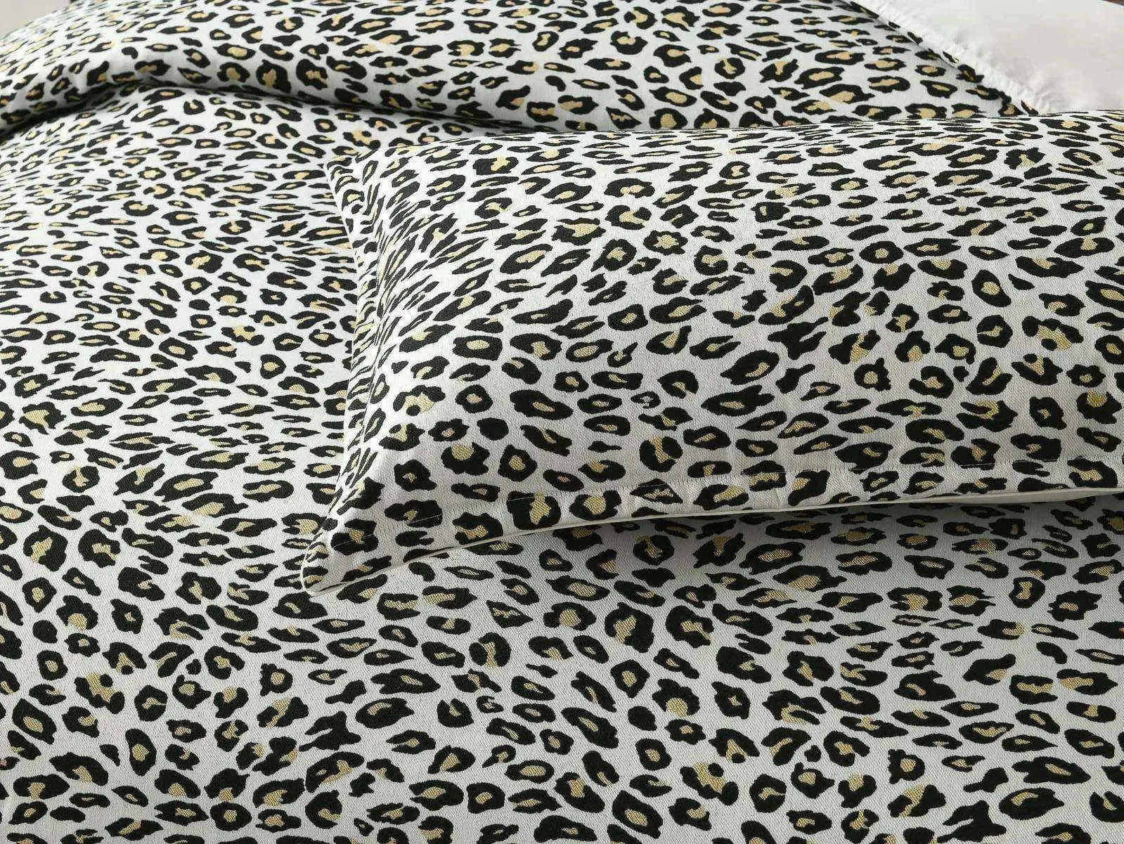 Leopard Gold Quilt Cover Set