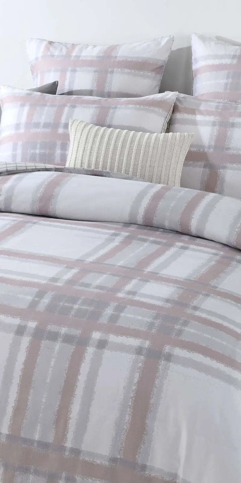 Maverick Natural Quilt Cover Set