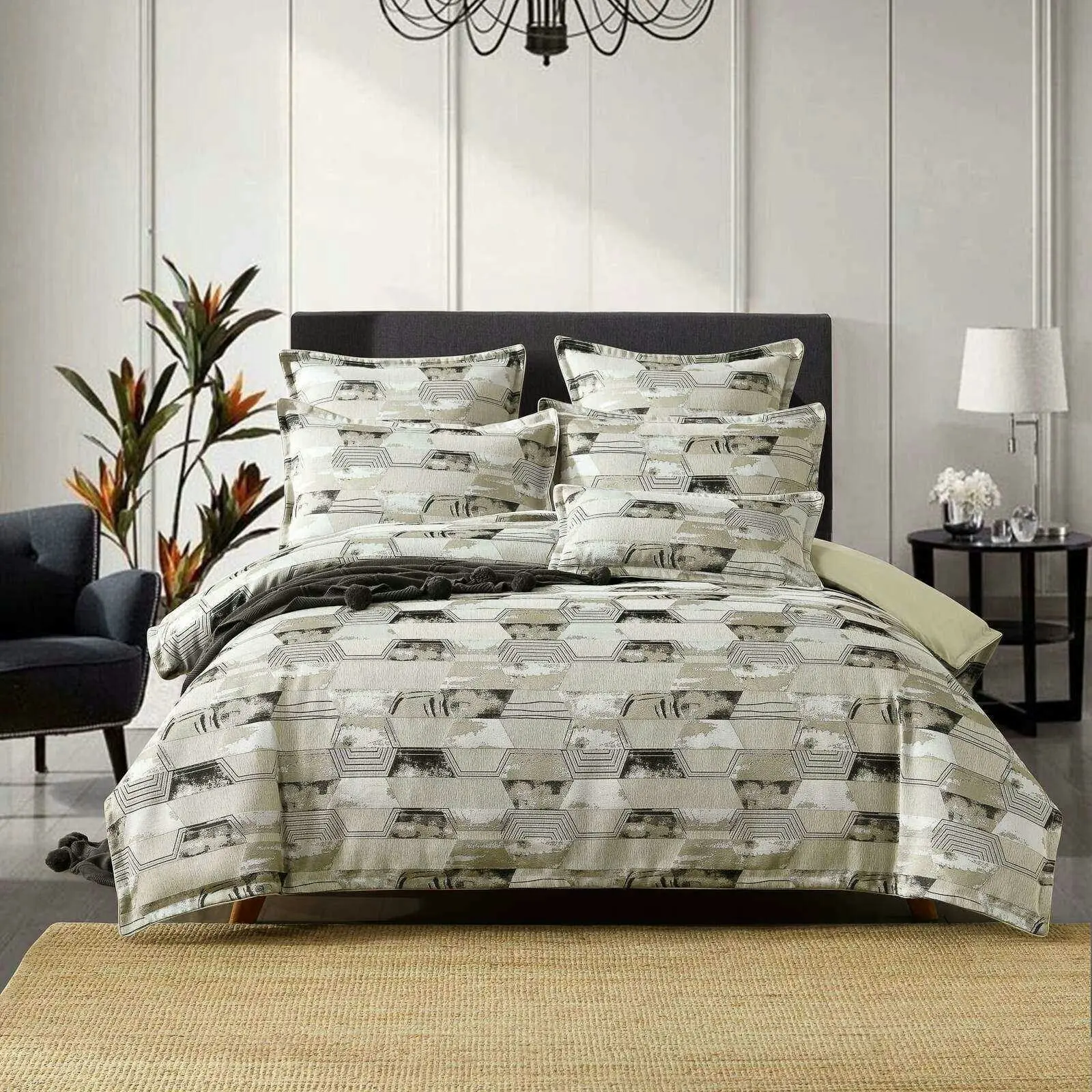 Barclay Natural Quilt Cover Set