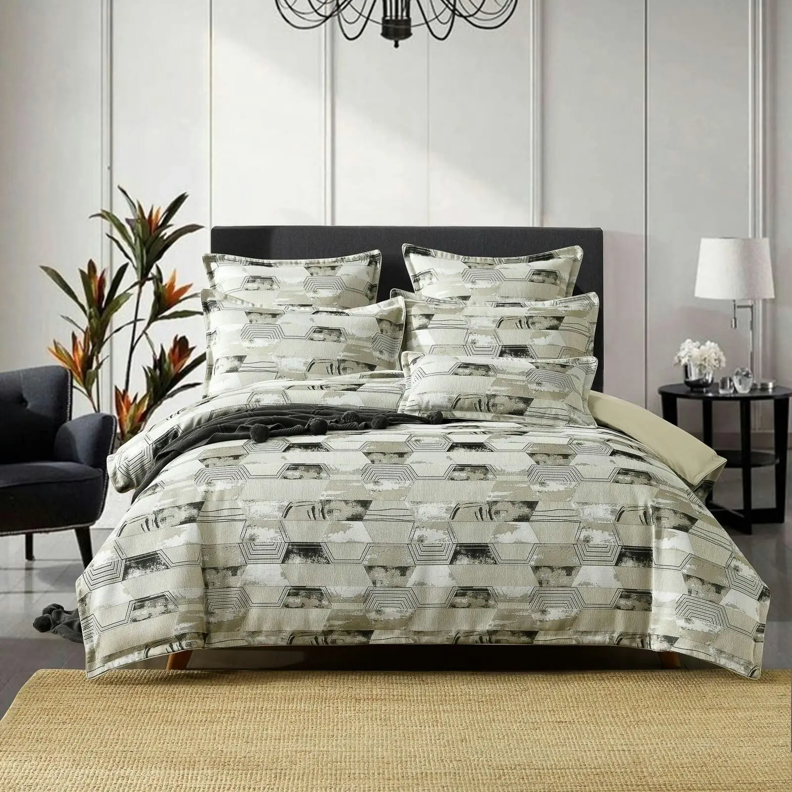 Barclay Natural Quilt Cover Set