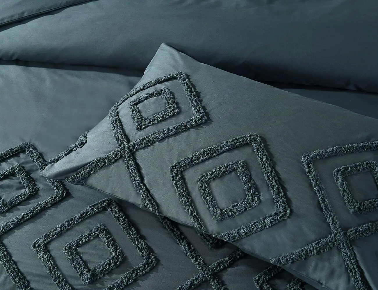 Blume Slate Quilt Cover Set